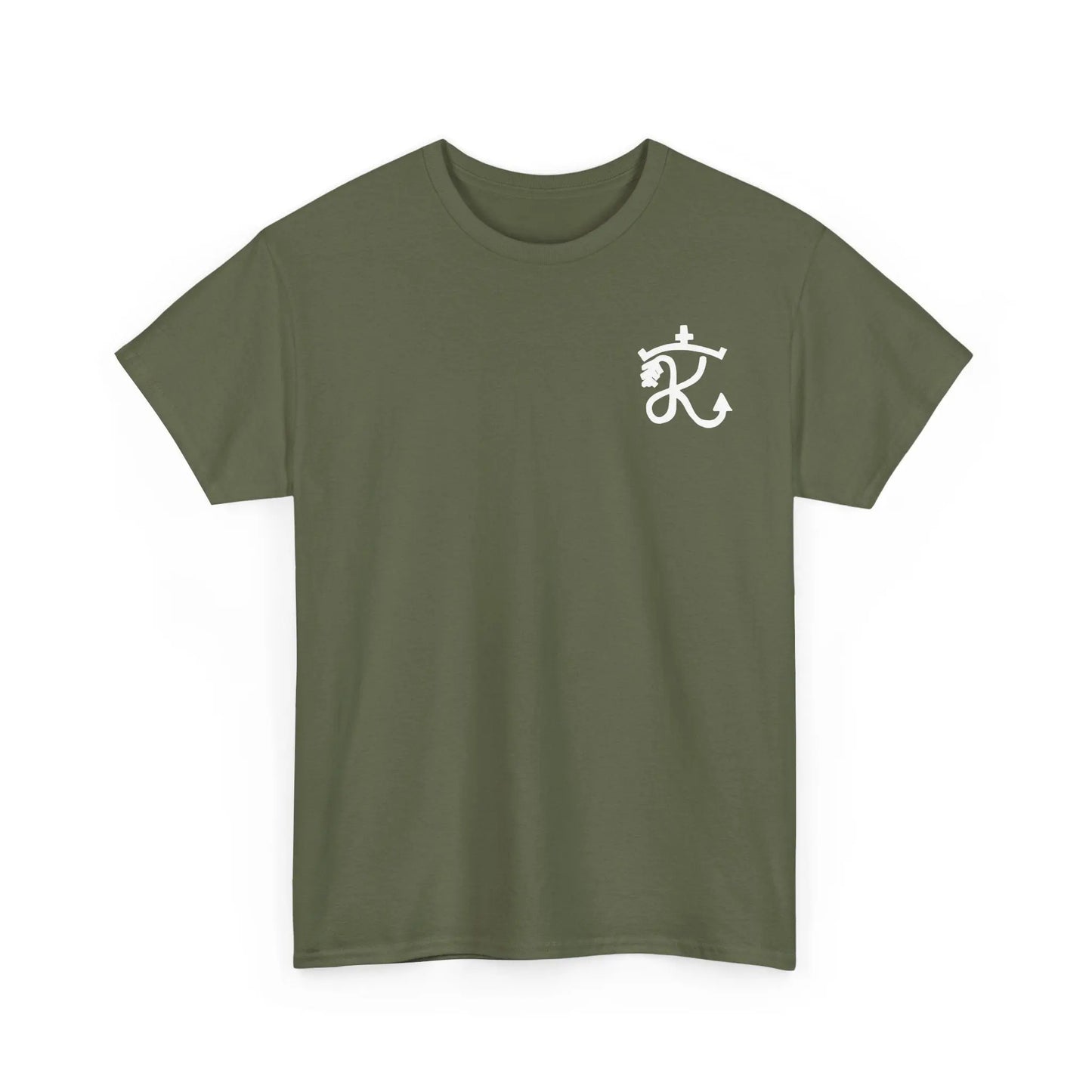 Swinging K Creations White Logo Unisex T-Shirt Printify