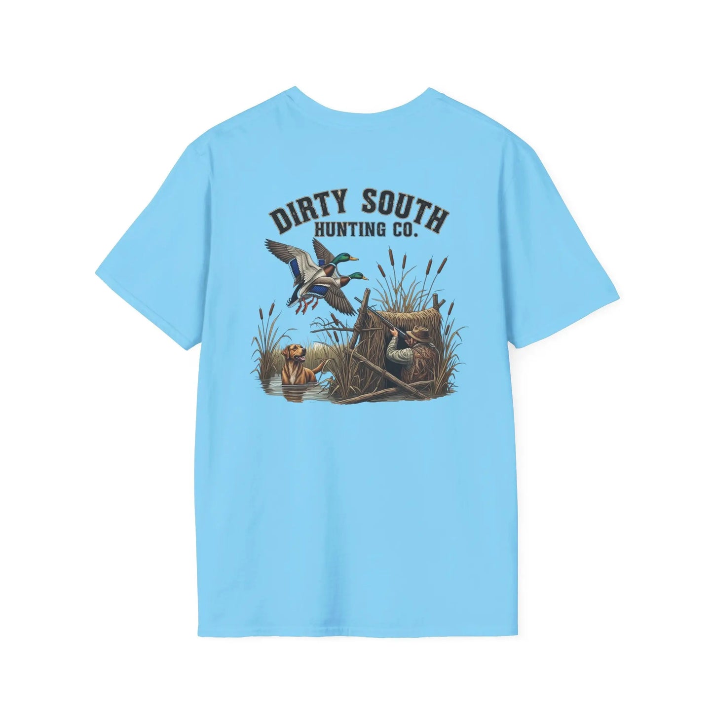 Dirty South Duck Hunting Unisex Vintage Style T Shirt