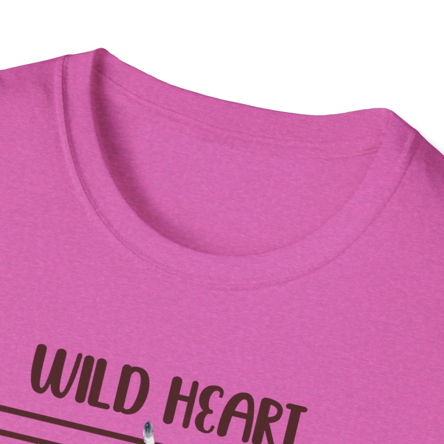 Wild Heart Free Spirit T-Shirt, Bohemian Tee, Horse Lover Gift, Adventure Shirt, Festival Apparel, Unisex Graphic T-Shirt Printify