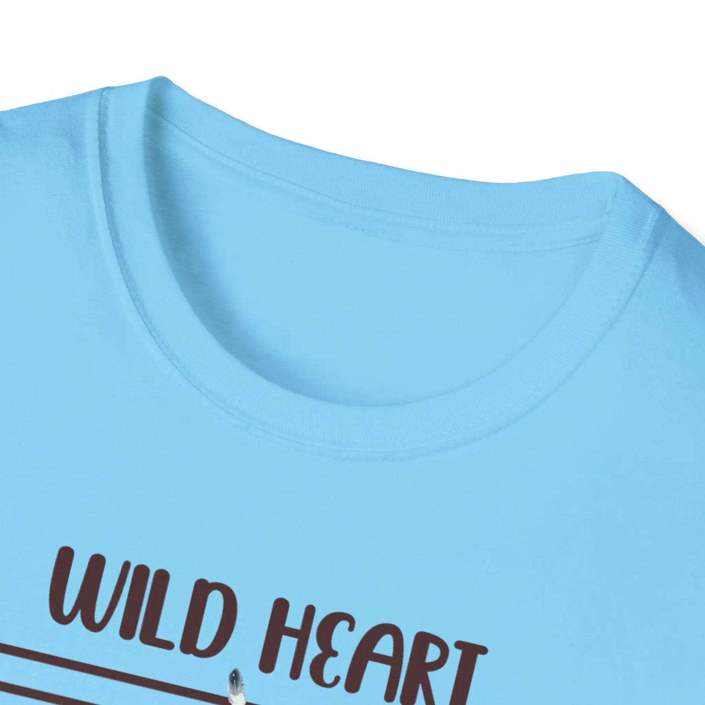 Wild Heart Free Spirit T-Shirt, Bohemian Tee, Horse Lover Gift, Adventure Shirt, Festival Apparel, Unisex Graphic T-Shirt Printify