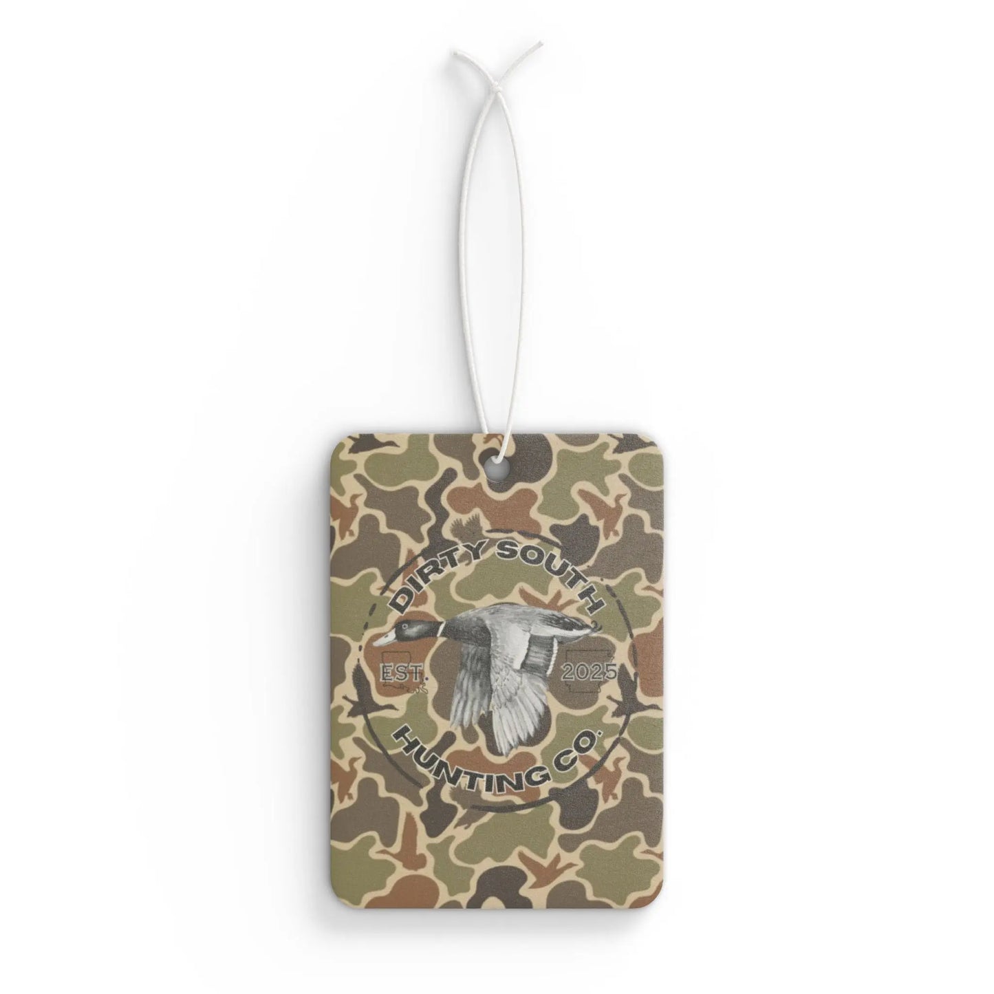 Camouflage Car Air Freshener, Hunting Gift, Car Odor Eliminator, Outdoor Decor, Unique Accessory Printify