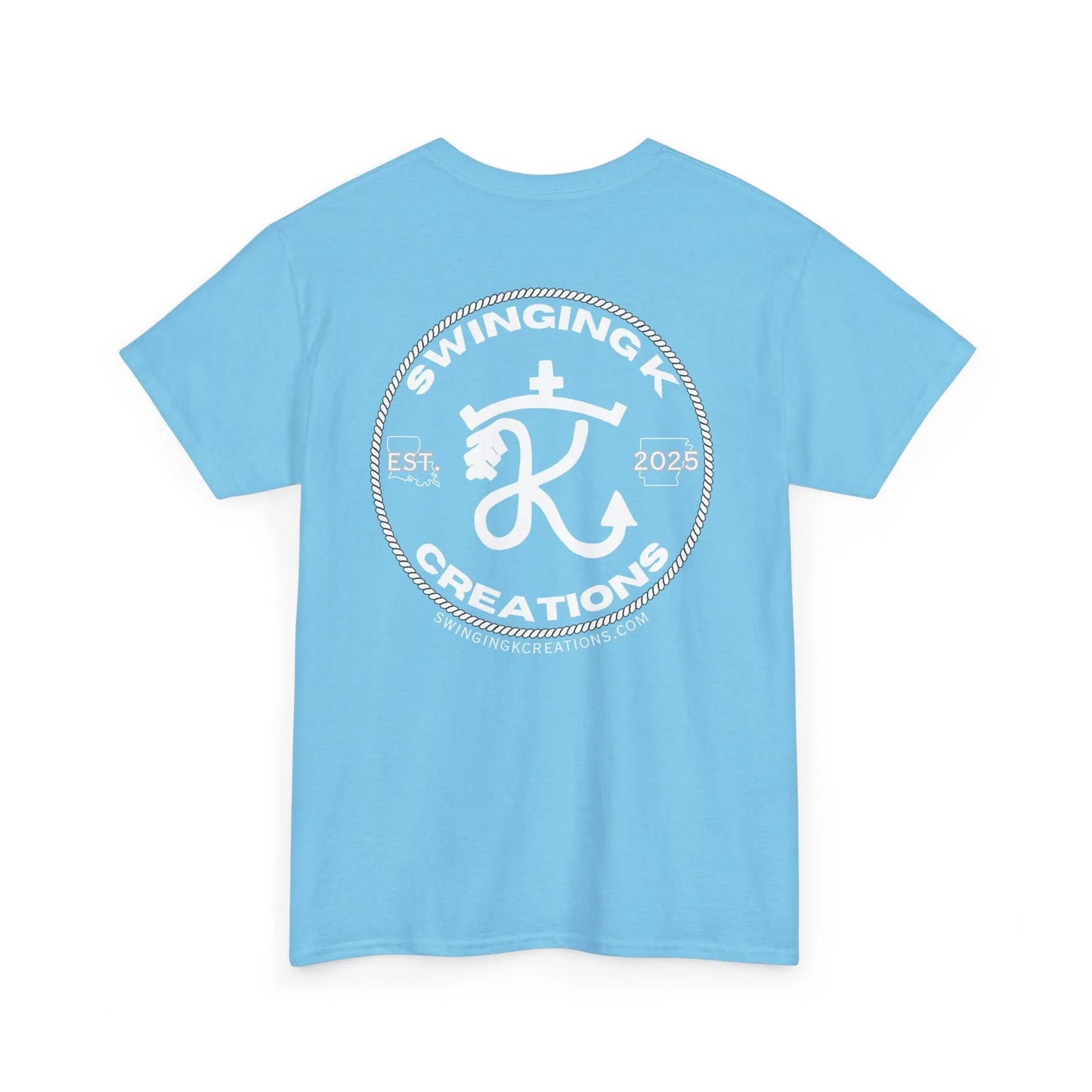 Swinging K Creations Sky Blue Unisex T-Shirt Printify