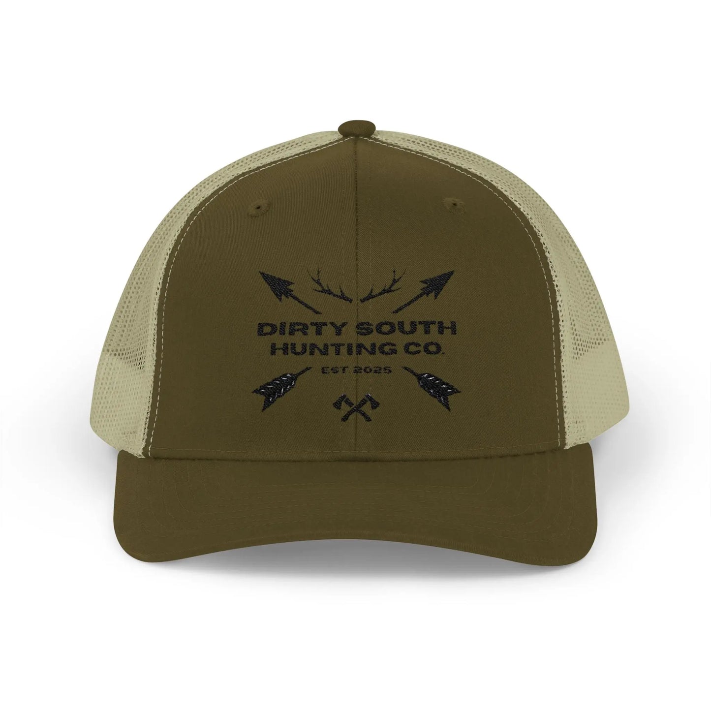 Dirty South Hunting Co Snapback Trucker Cap - Perfect for Outdoor Enthusiasts, Gifts for Hunters, Casual Wear, Adjustable Fit, Sports Cap Printify
