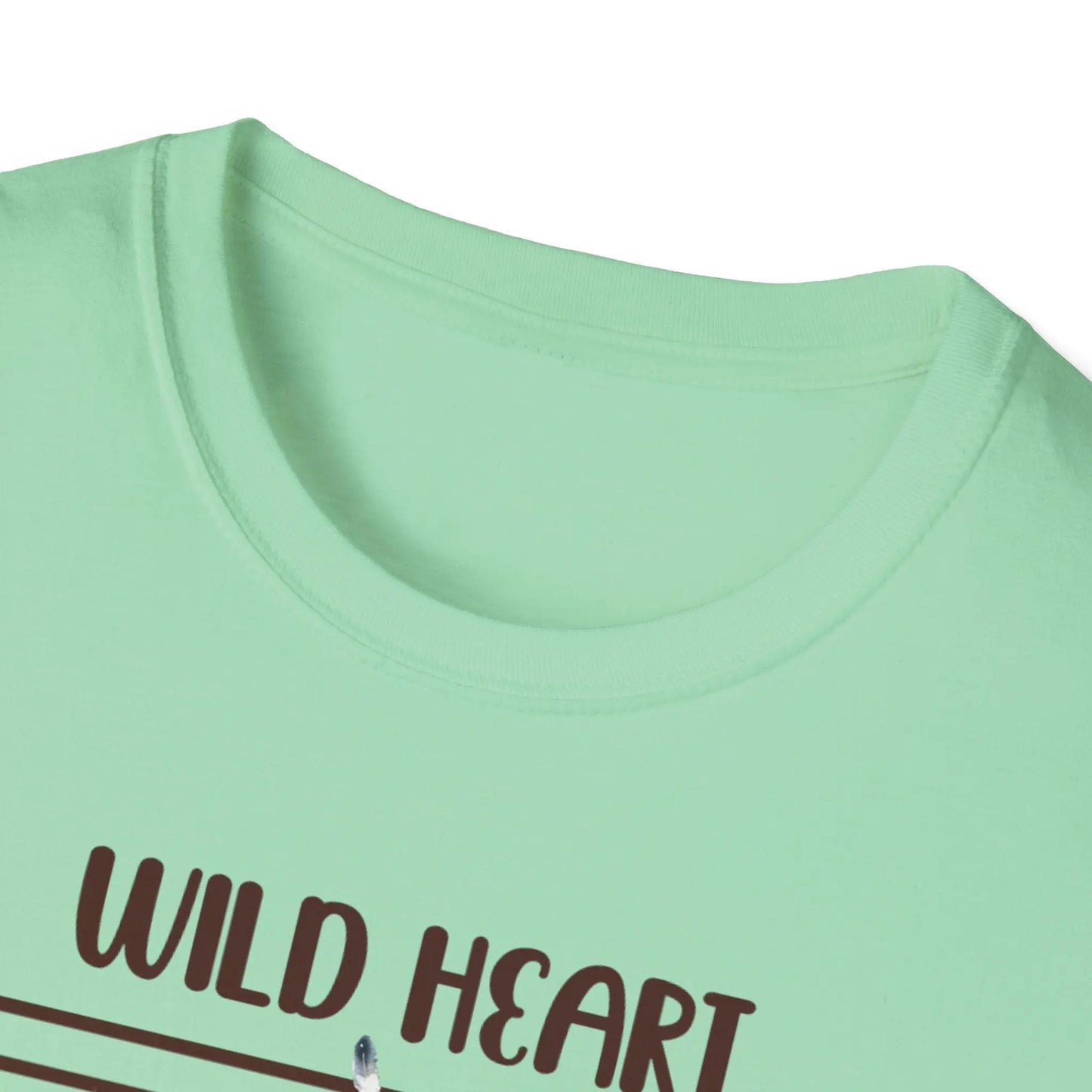 Wild Heart Free Spirit T-Shirt, Bohemian Tee, Horse Lover Gift, Adventure Shirt, Festival Apparel, Unisex Graphic T-Shirt Printify