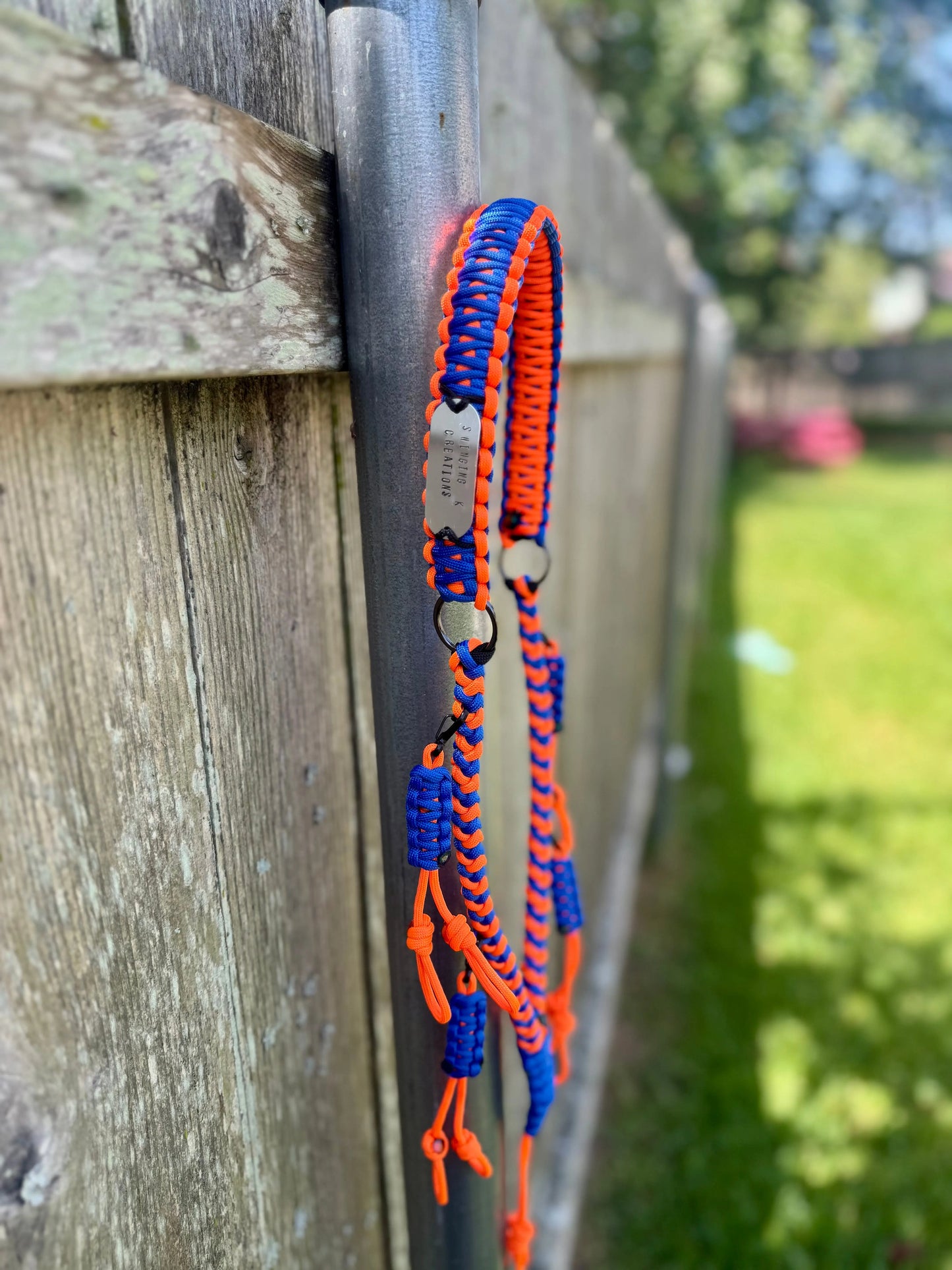 Custom Paracord Duck Call Lanyard β 5 Drop Leads, 10 Call Capacity, 550 Cord for Duck & Goose Hunting Swinging K Creations