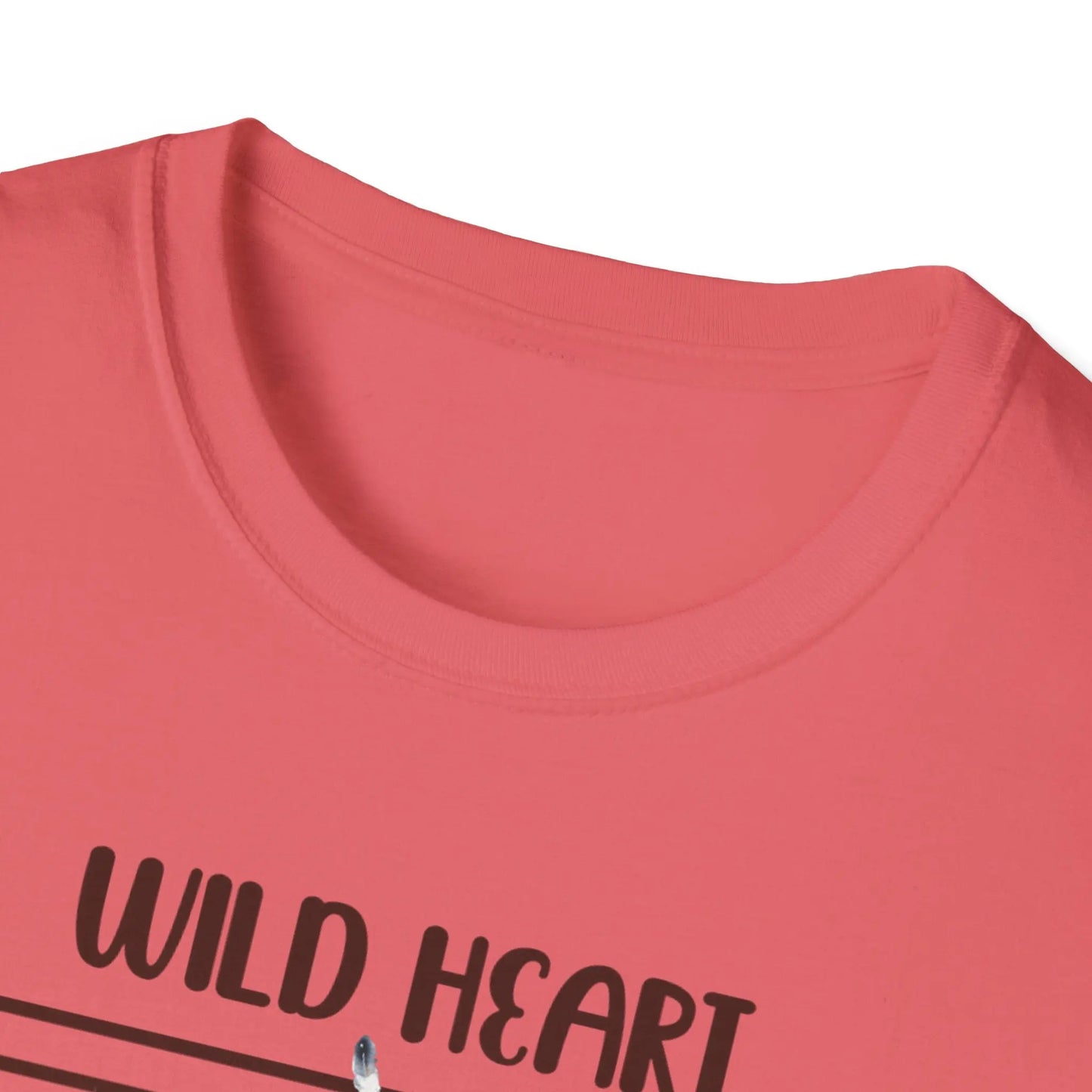 Wild Heart Free Spirit T-Shirt, Bohemian Tee, Horse Lover Gift, Adventure Shirt, Festival Apparel, Unisex Graphic T-Shirt Printify