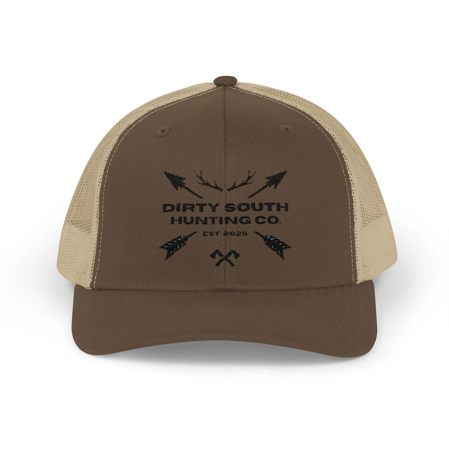 Dirty South Hunting Co Snapback Trucker Cap - Perfect for Outdoor Enthusiasts, Gifts for Hunters, Casual Wear, Adjustable Fit, Sports Cap Printify