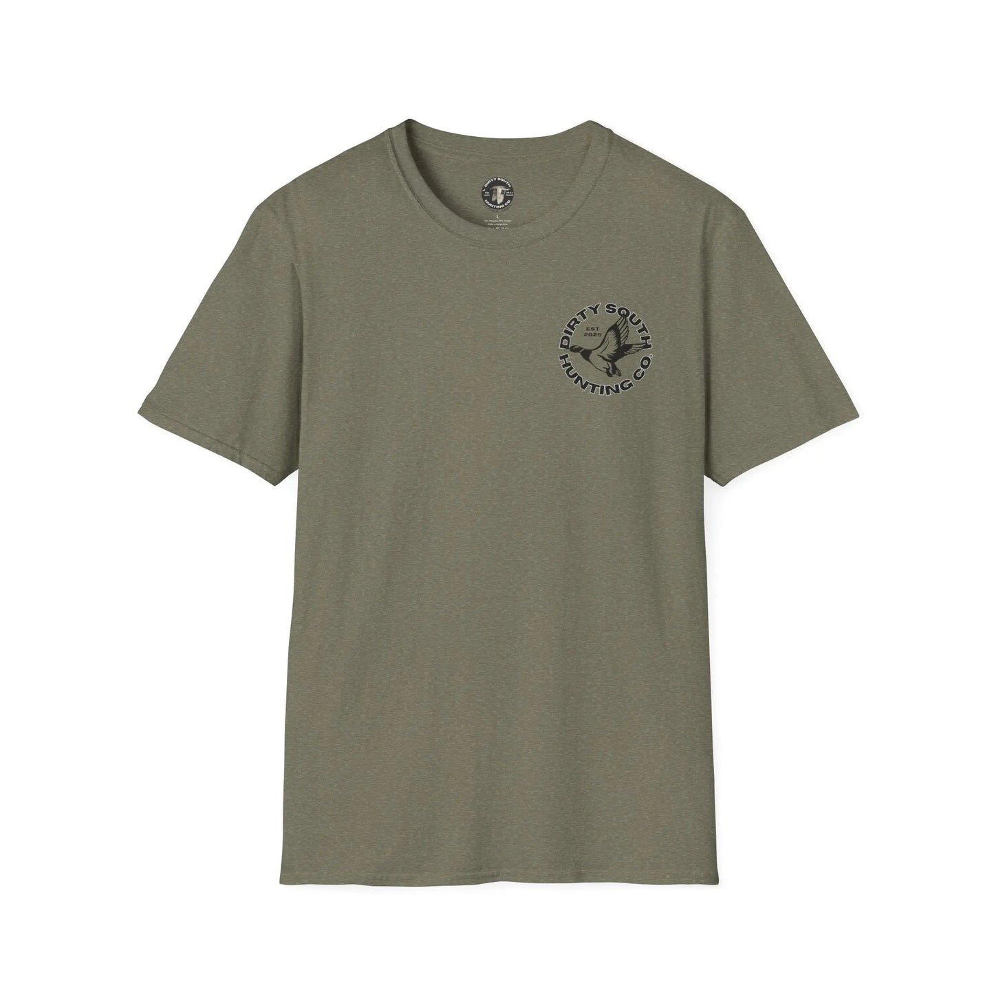 Dirty South Hunting Co. Unisex Hunting-Themed T-Shirt, Outdoor Apparel, Gift for Hunters, Casual Wear, Wildlife Tee, Nature Lover Shirt Printify