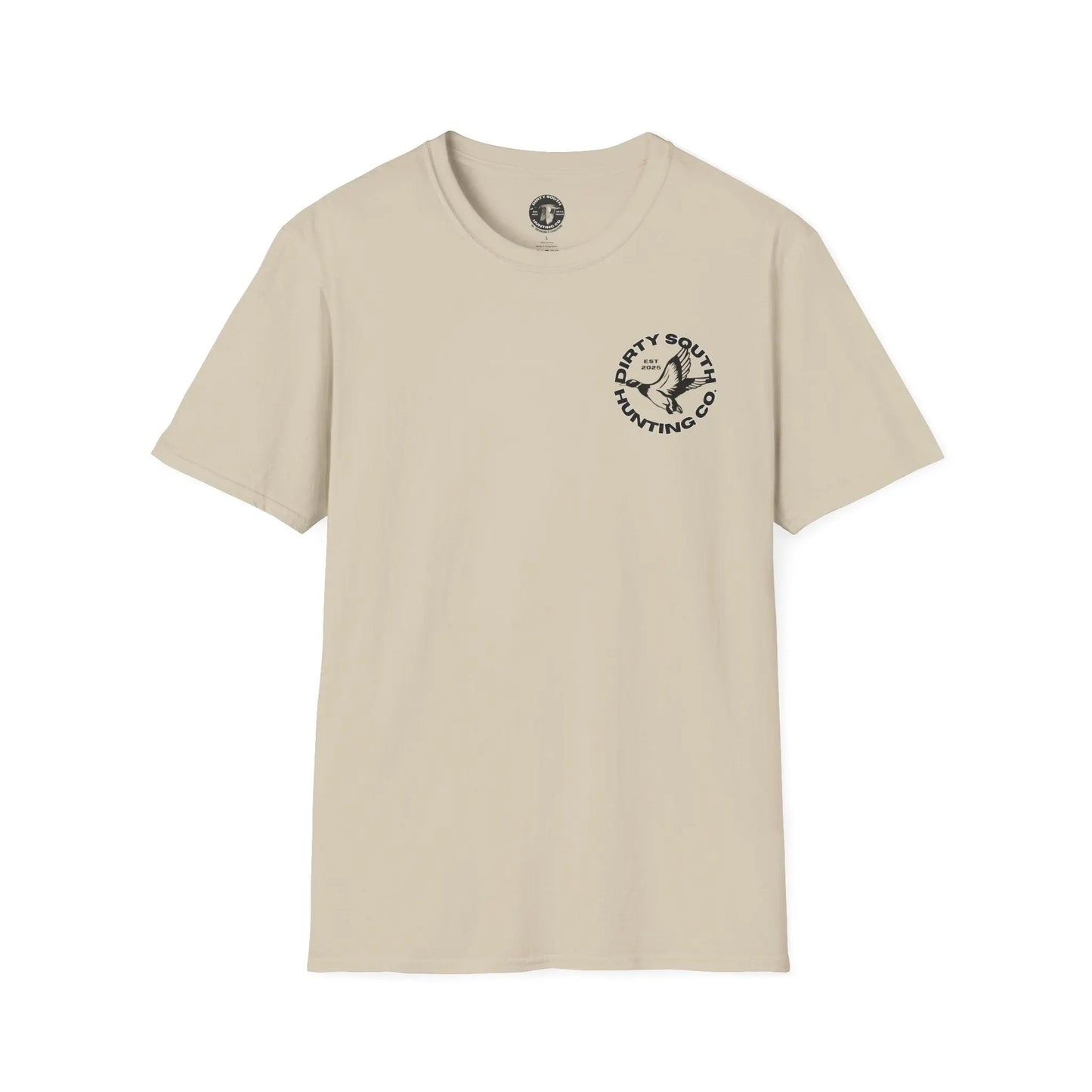 Dirty South Hunting Co. Unisex Hunting-Themed T-Shirt, Outdoor Apparel, Gift for Hunters, Casual Wear, Wildlife Tee, Nature Lover Shirt Printify