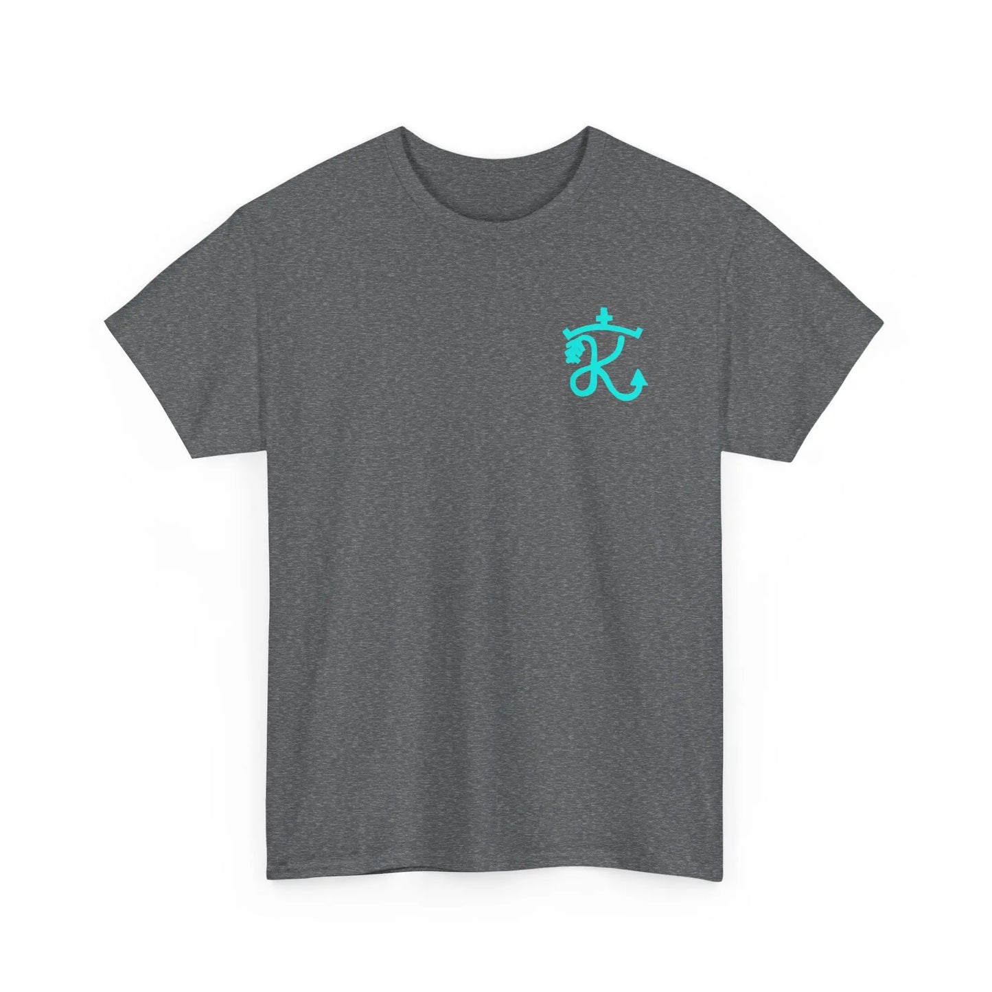 Swinging K Creations Turquoise Logo- Unisex T-Shirt Printify