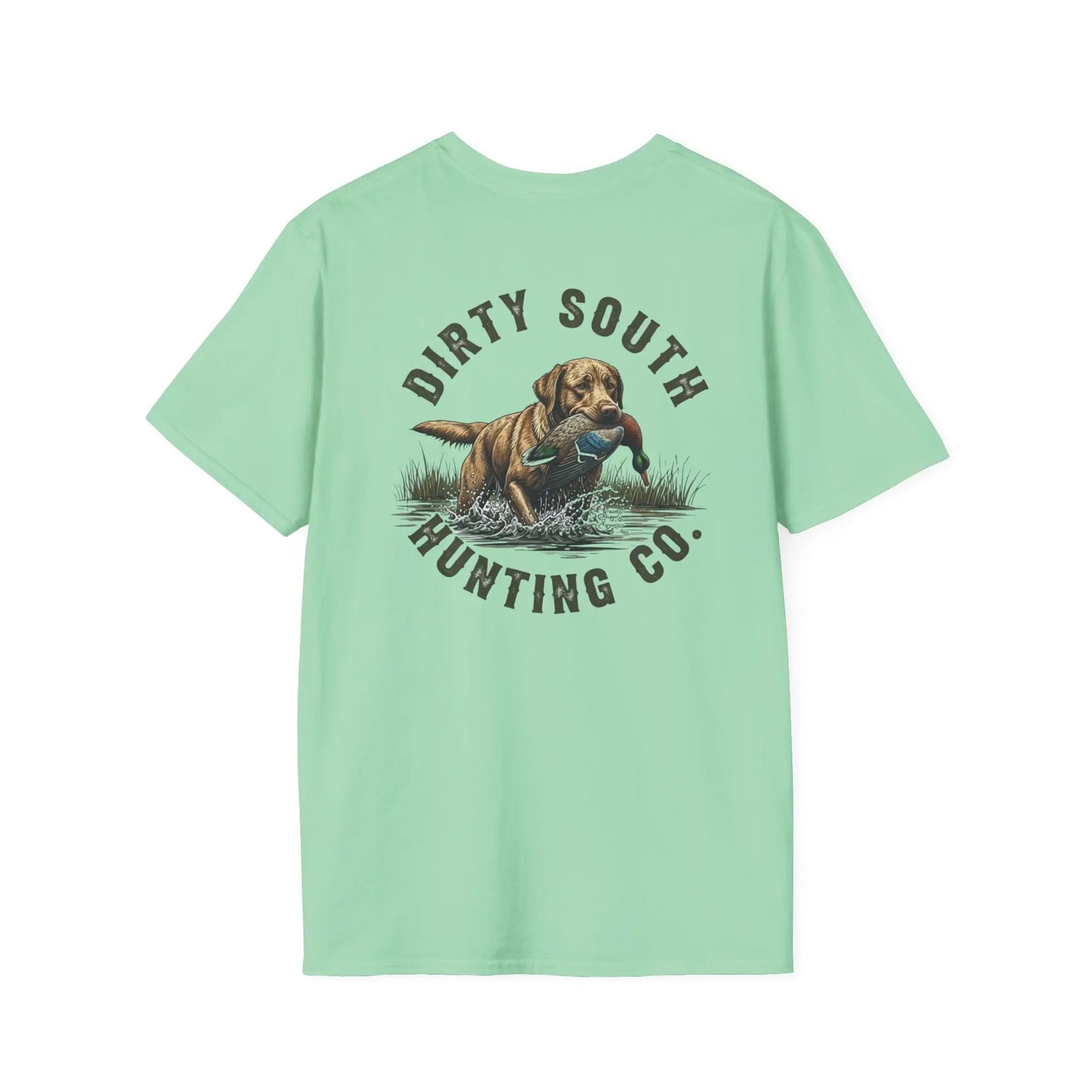 Dirty South Duck Dog Hunting Unisex Tee Shirt Outdoor Life