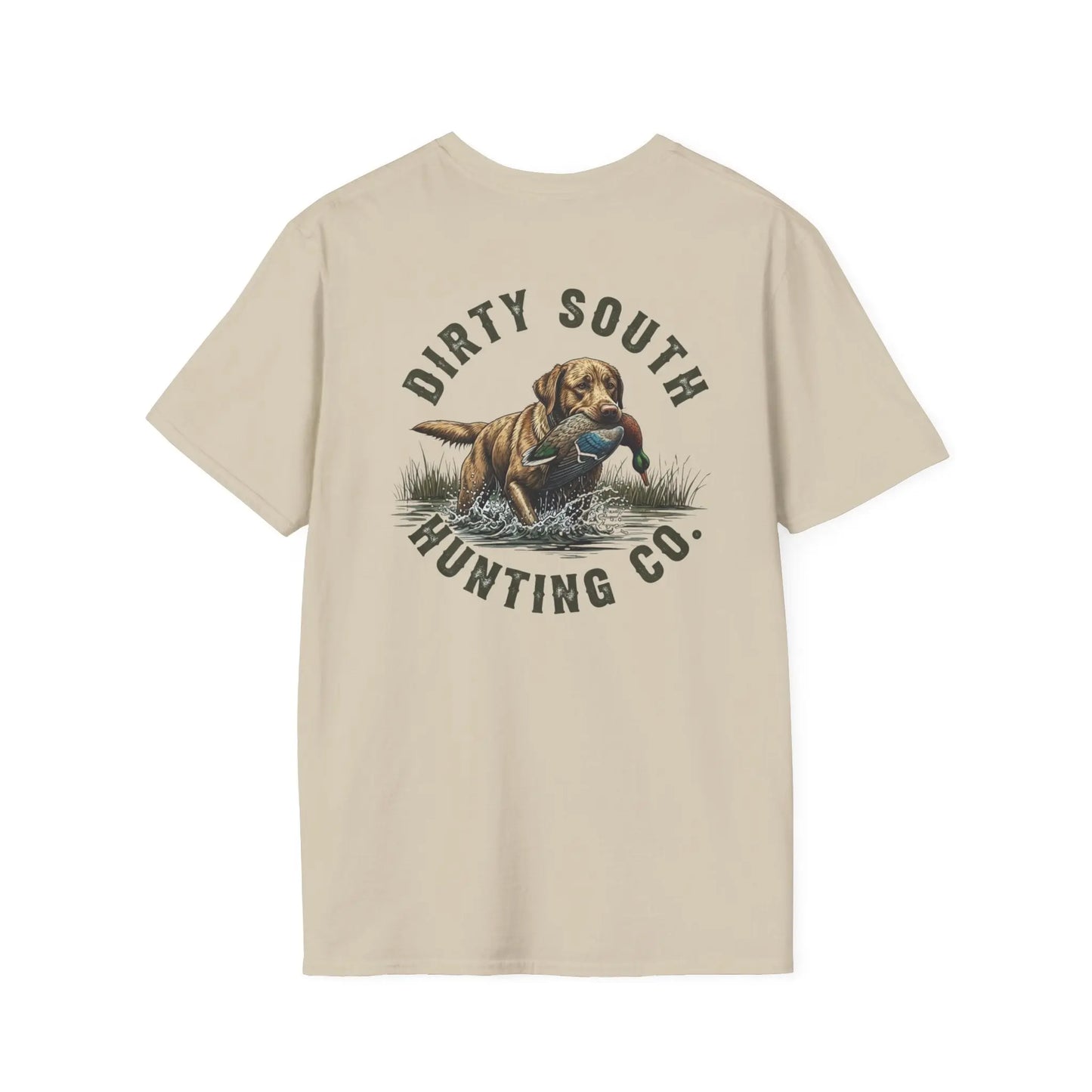 Dirty South Duck Dog Hunting Unisex Tee Shirt Outdoor Life