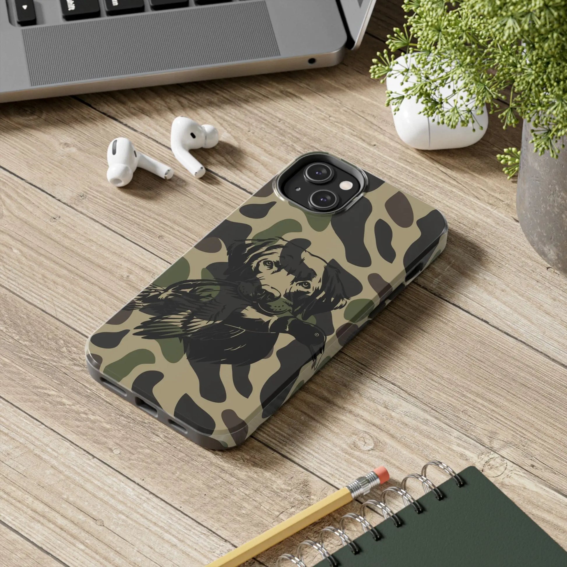 Tough Dog Phone Cases - Durable Animal Print Cases for Pet Lovers, Outdoor Enthusiasts, Gifts for Dog Owners, Wildlife Themed [...] Printify
