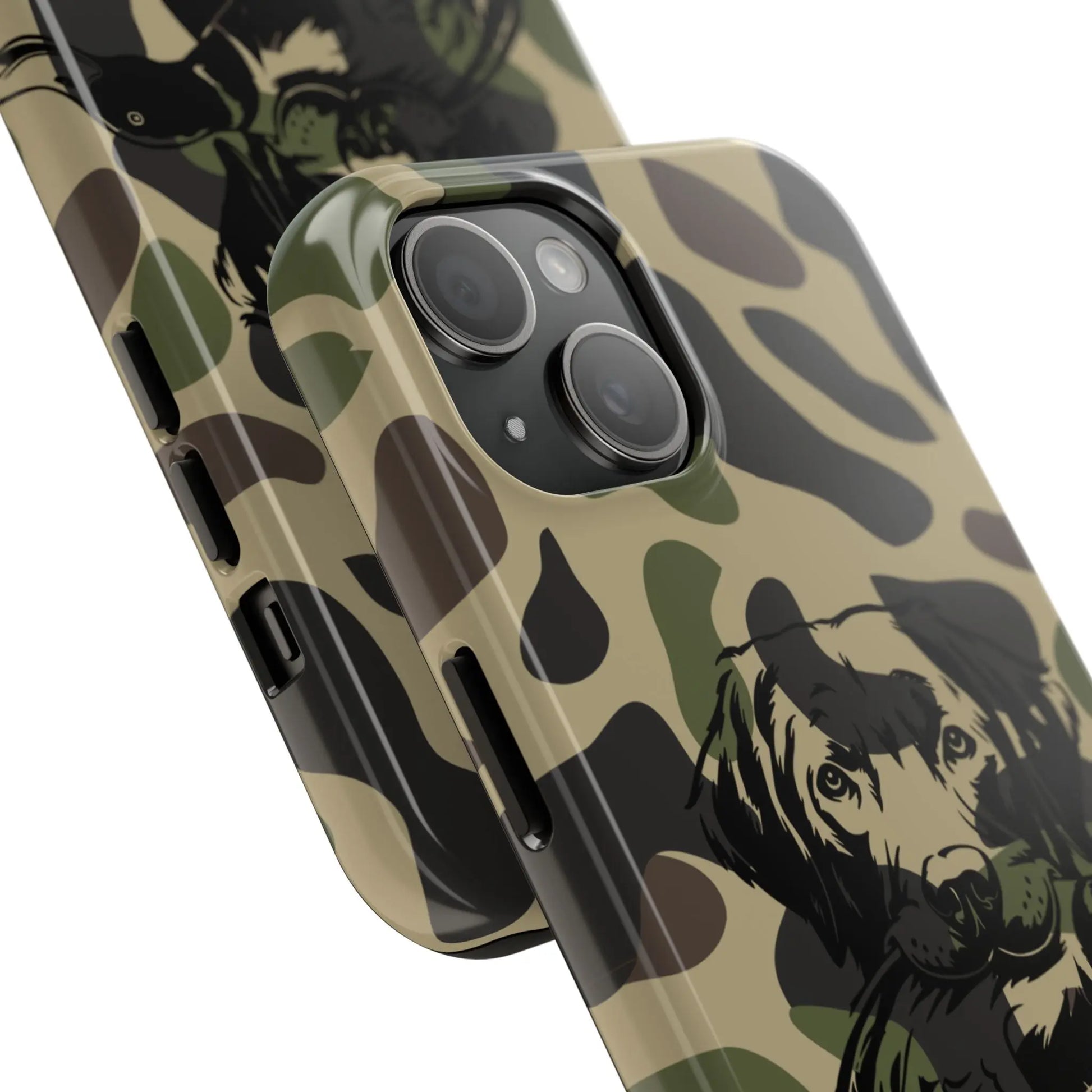 Tough Dog Phone Cases - Durable Animal Print Cases for Pet Lovers, Outdoor Enthusiasts, Gifts for Dog Owners, Wildlife Themed [...] Printify