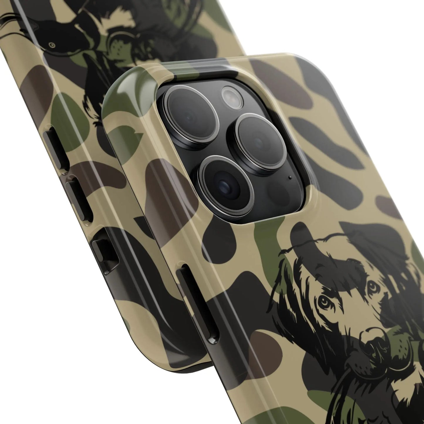 Tough Dog Phone Cases - Durable Animal Print Cases for Pet Lovers, Outdoor Enthusiasts, Gifts for Dog Owners, Wildlife Themed [...] Printify