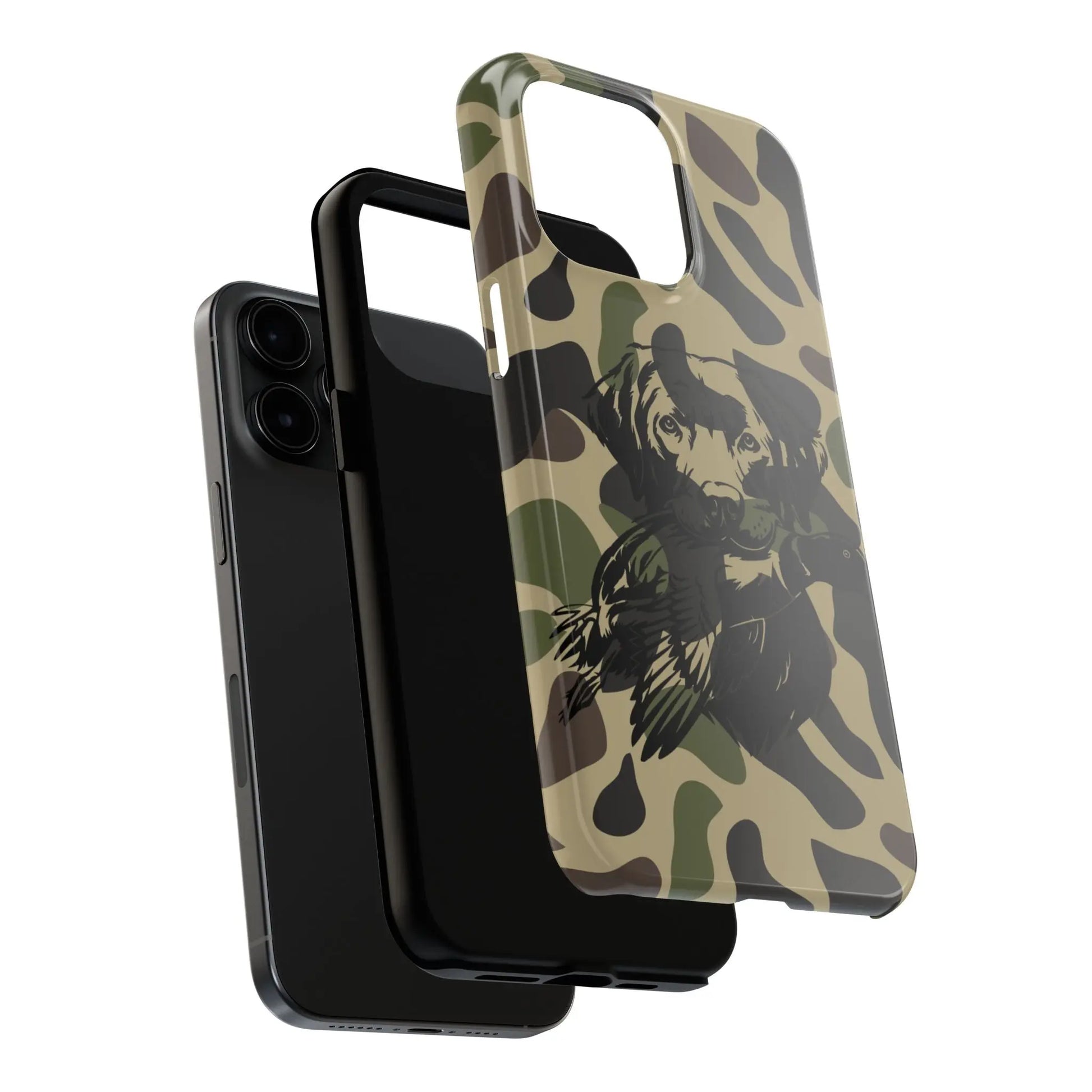 Tough Dog Phone Cases - Durable Animal Print Cases for Pet Lovers, Outdoor Enthusiasts, Gifts for Dog Owners, Wildlife Themed [...] Printify