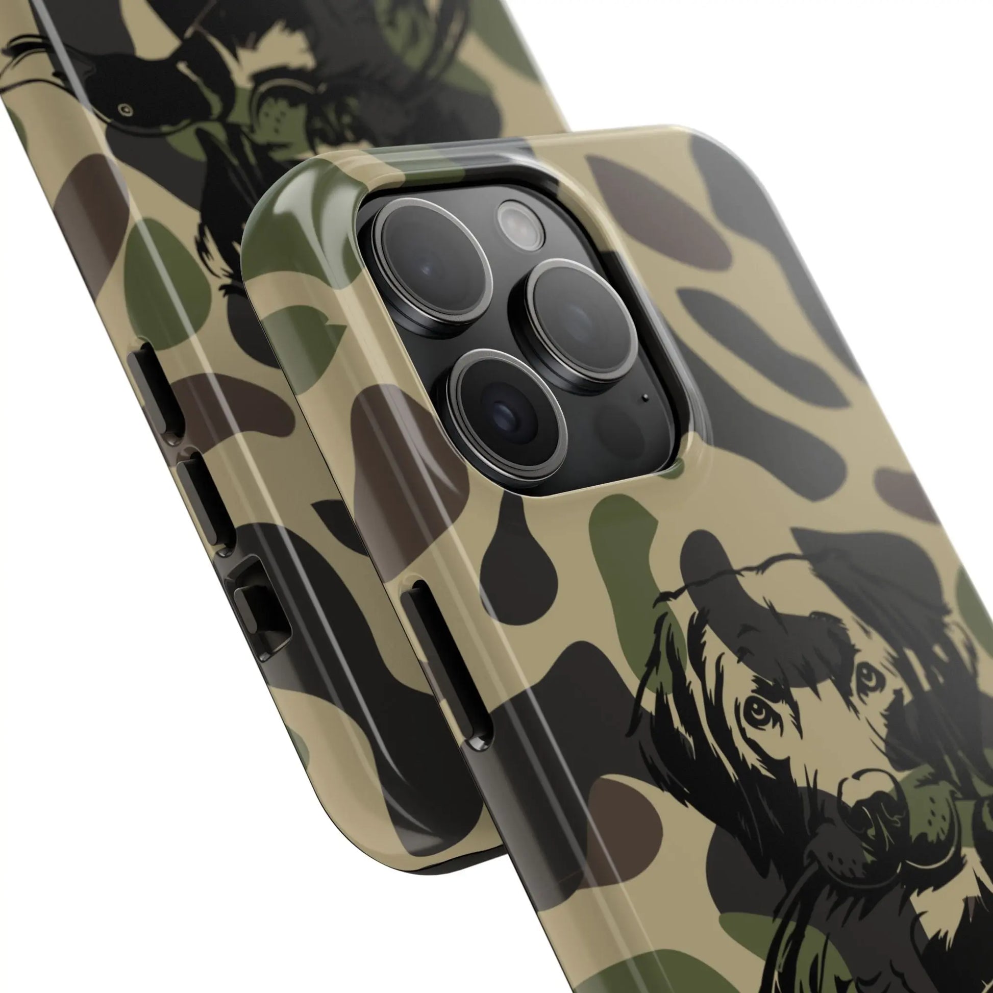 Tough Dog Phone Cases - Durable Animal Print Cases for Pet Lovers, Outdoor Enthusiasts, Gifts for Dog Owners, Wildlife Themed [...] Printify
