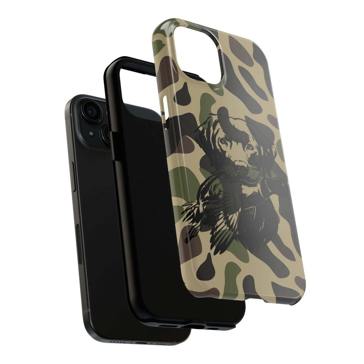 Tough Dog Phone Cases - Durable Animal Print Cases for Pet Lovers, Outdoor Enthusiasts, Gifts for Dog Owners, Wildlife Themed [...] Printify