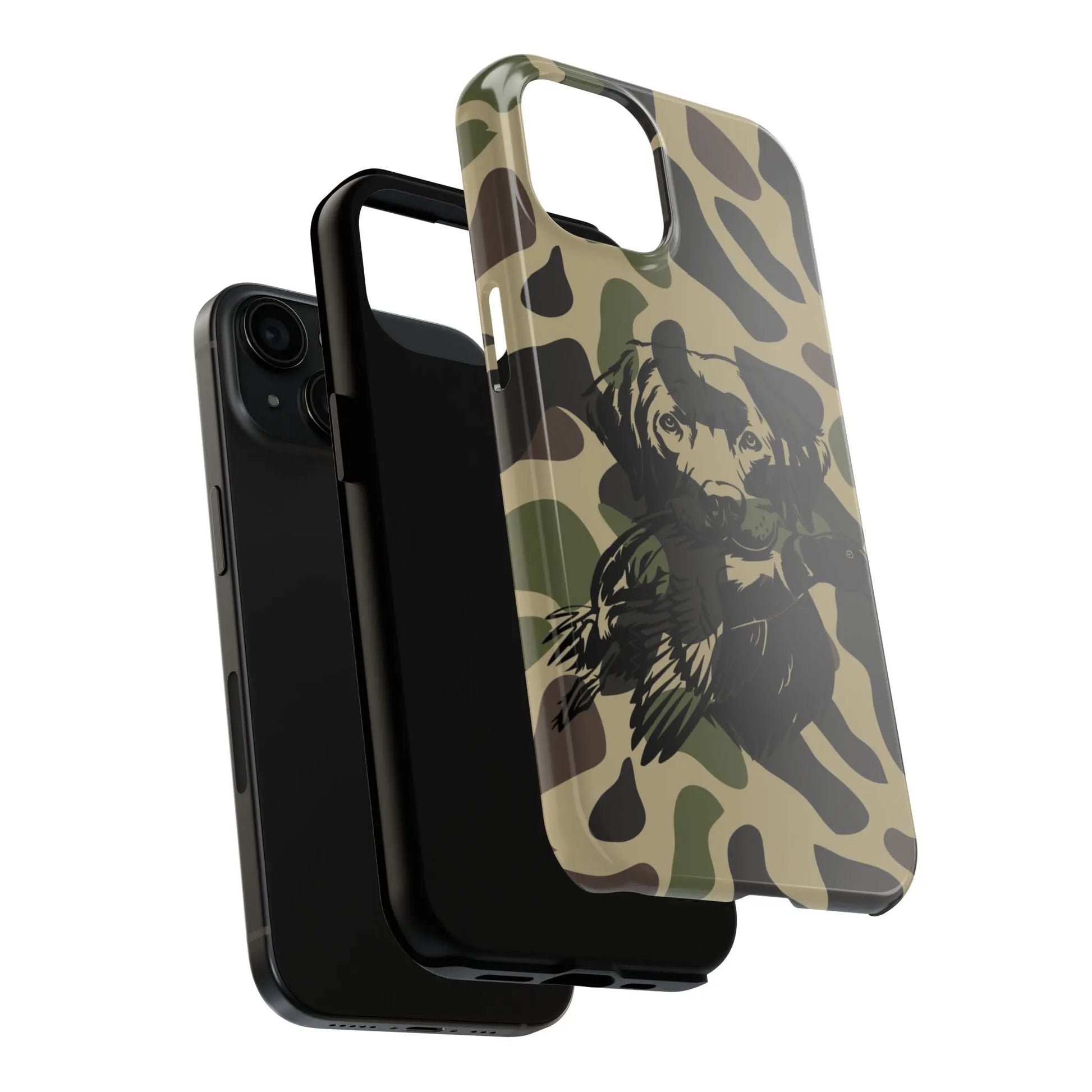 Tough Dog Phone Cases - Durable Animal Print Cases for Pet Lovers, Outdoor Enthusiasts, Gifts for Dog Owners, Wildlife Themed [...] Printify