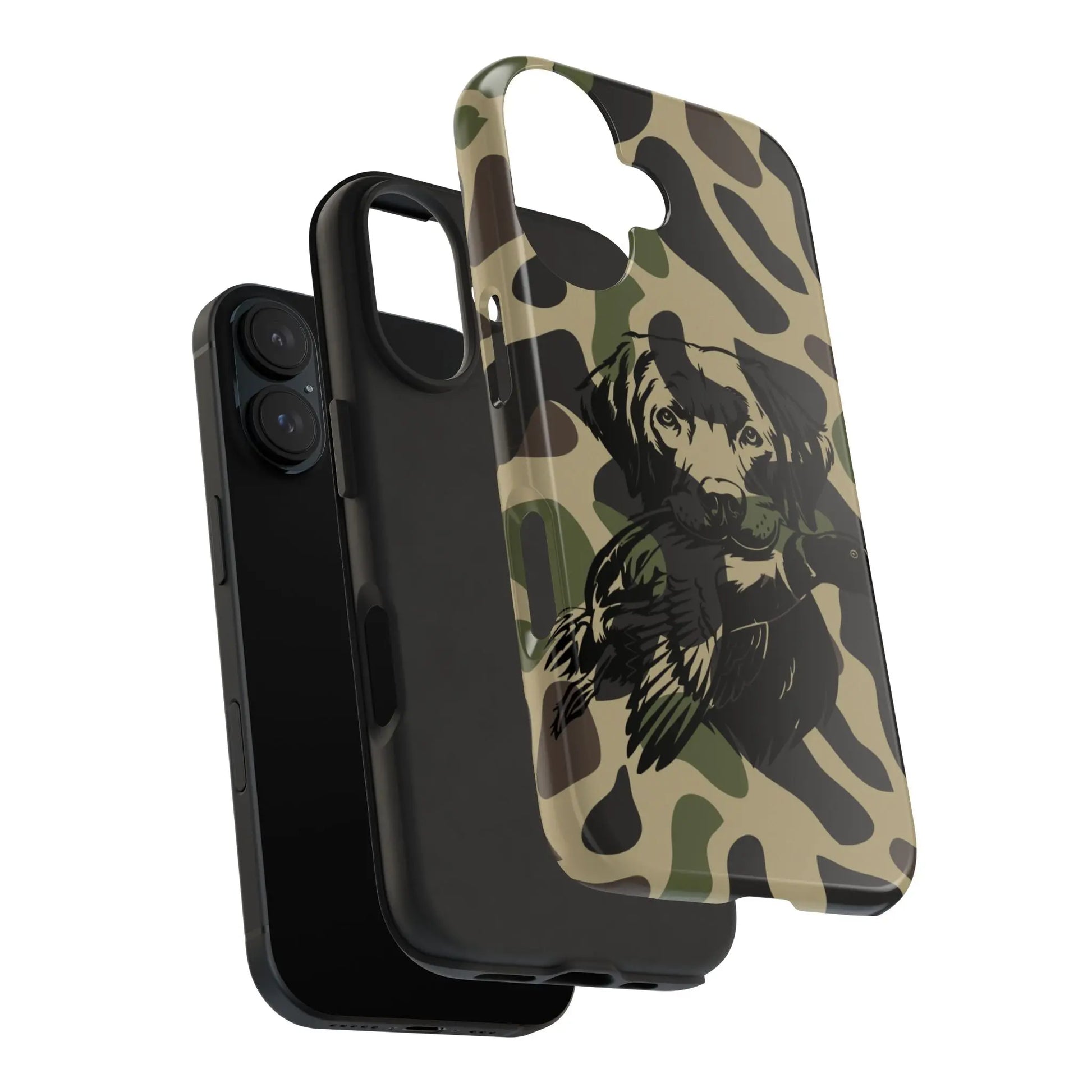 Tough Dog Phone Cases - Durable Animal Print Cases for Pet Lovers, Outdoor Enthusiasts, Gifts for Dog Owners, Wildlife Themed [...] Printify