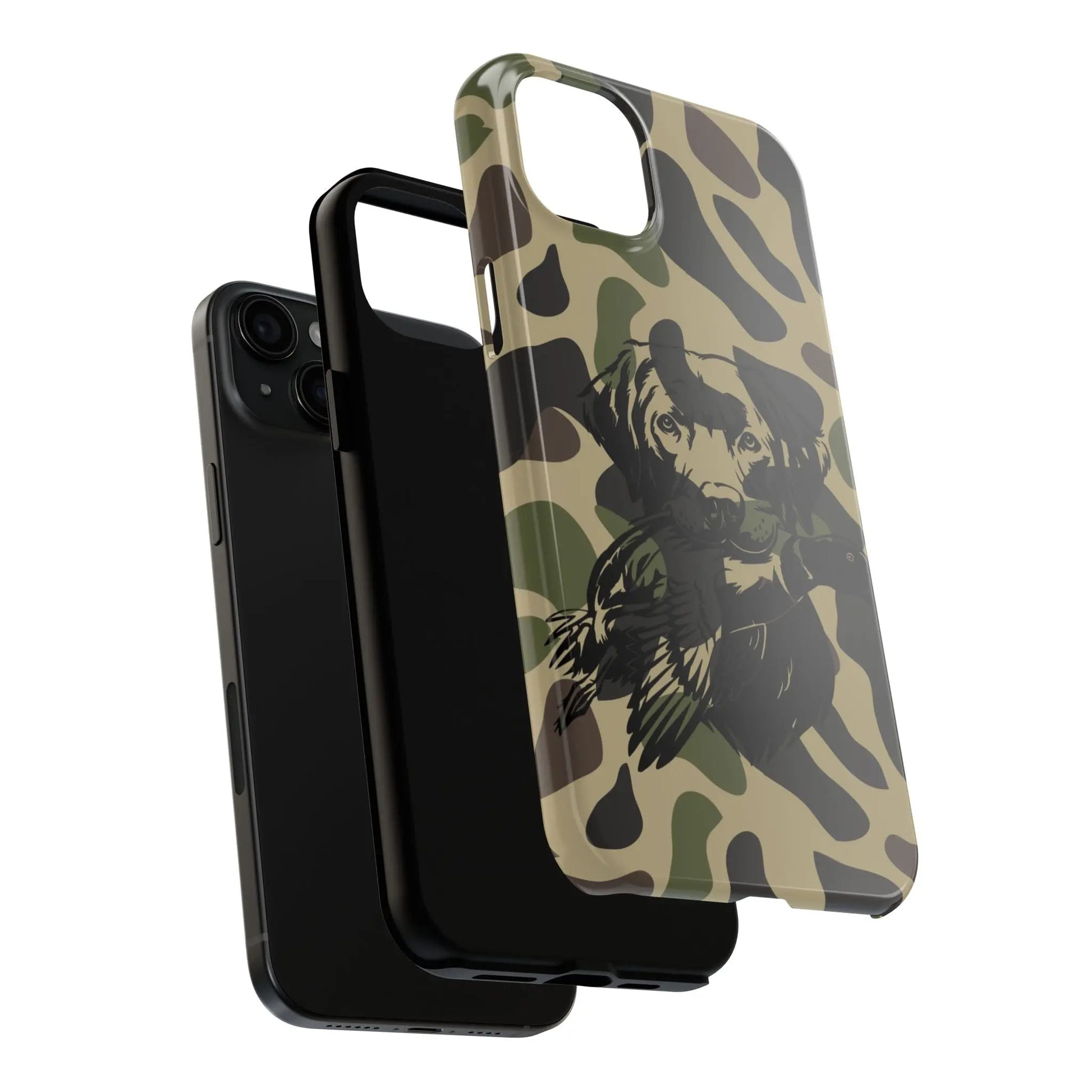 Tough Dog Phone Cases - Durable Animal Print Cases for Pet Lovers, Outdoor Enthusiasts, Gifts for Dog Owners, Wildlife Themed [...] Printify