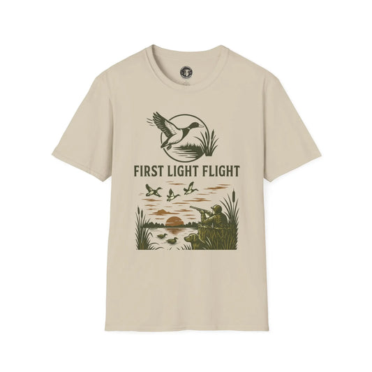 Dirty South Hunting Co | 'First Light Flight' | Perfect for Duck Hunter, Gift for Hunters, Casual Wear, Outdoor Apparel Printify