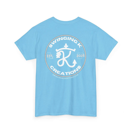 Swinging K Creations Sky Blue Unisex T-Shirt Printify