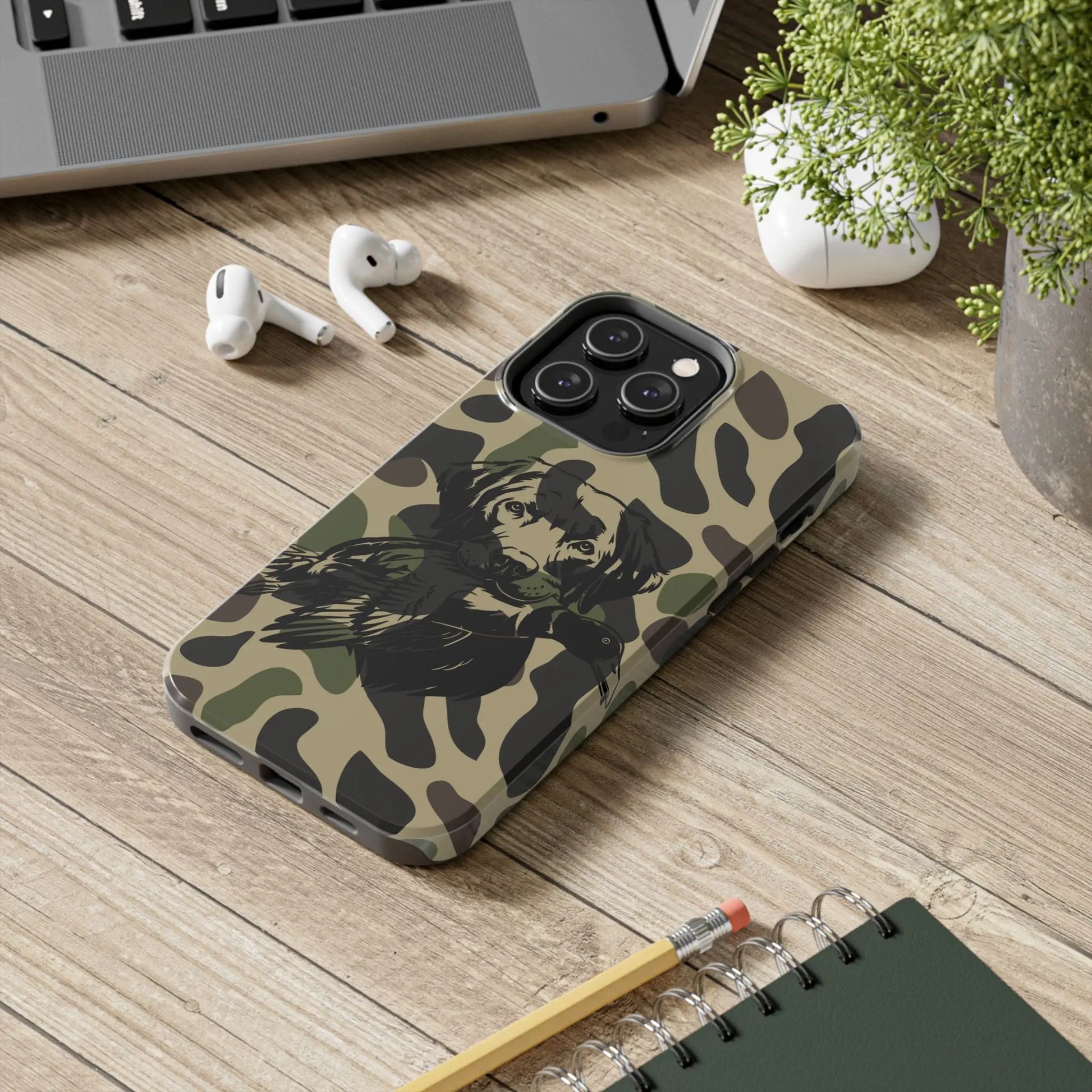 Tough Dog Phone Cases - Durable Animal Print Cases for Pet Lovers, Outdoor Enthusiasts, Gifts for Dog Owners, Wildlife Themed [...] Printify
