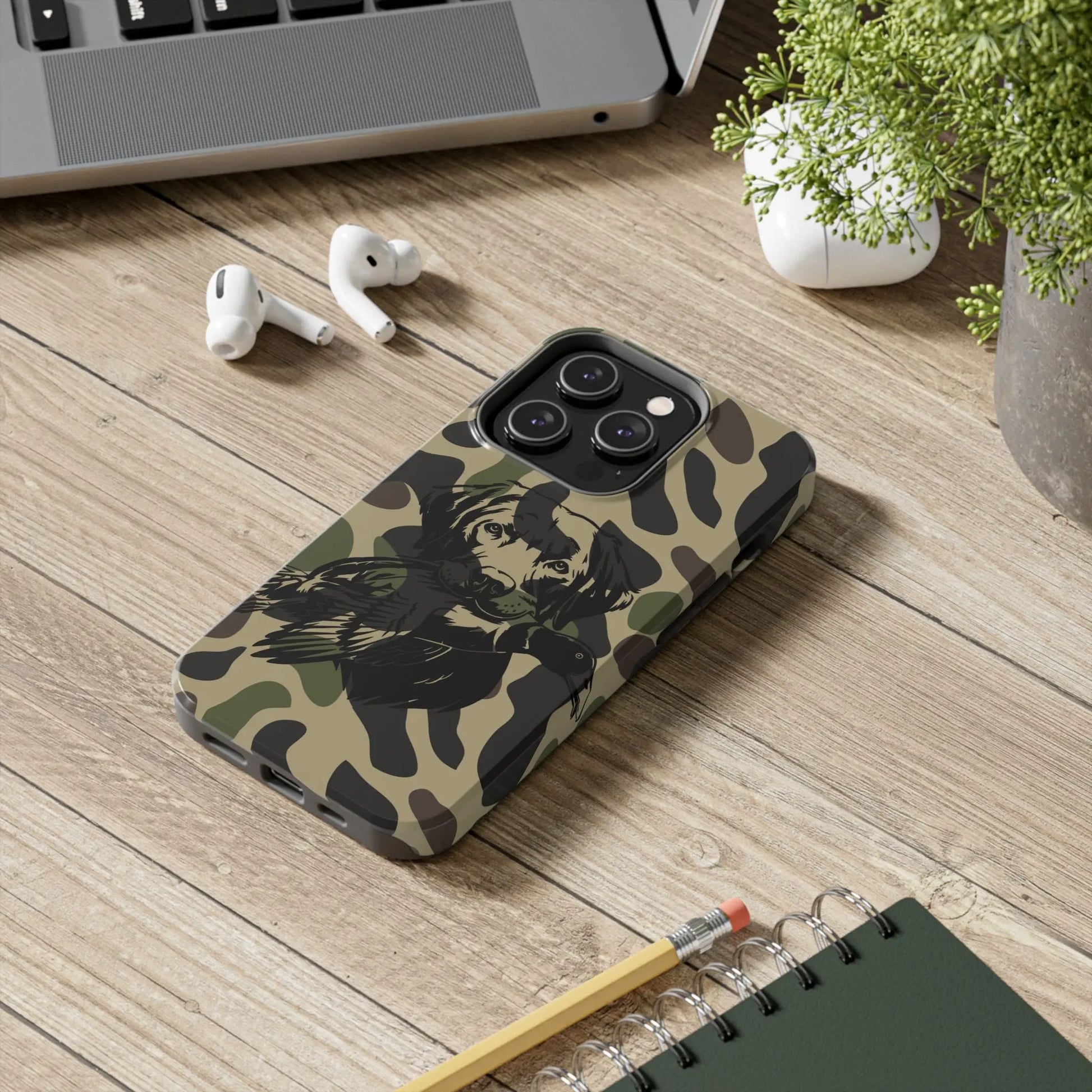 Tough Dog Phone Cases - Durable Animal Print Cases for Pet Lovers, Outdoor Enthusiasts, Gifts for Dog Owners, Wildlife Themed [...] Printify