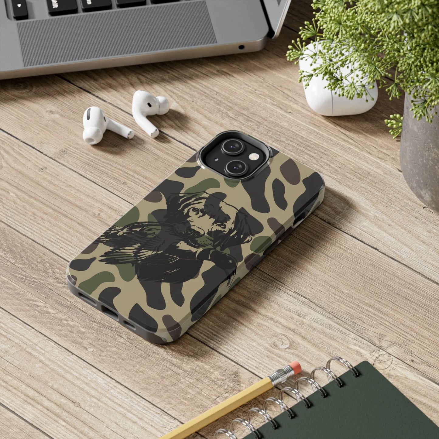 Tough Dog Phone Cases - Durable Animal Print Cases for Pet Lovers, Outdoor Enthusiasts, Gifts for Dog Owners, Wildlife Themed [...] Printify