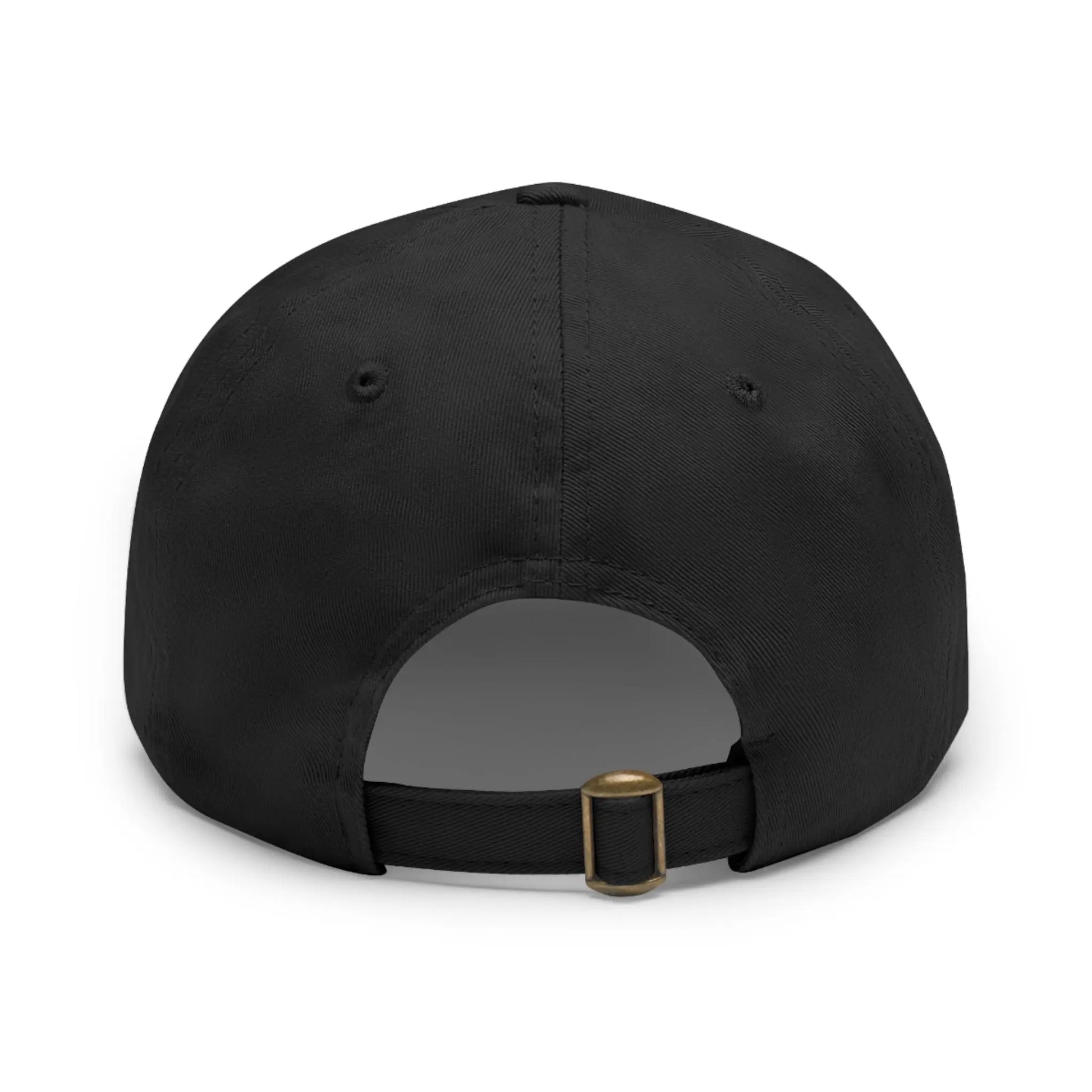 Dirty South Hunting Co. Dad Hat with Leather Patch, Casual Cap for Hunting Enthusiasts, Gift for Father's Day, Outdoor Adventure Gear, Trendy Dad Apparel Printify