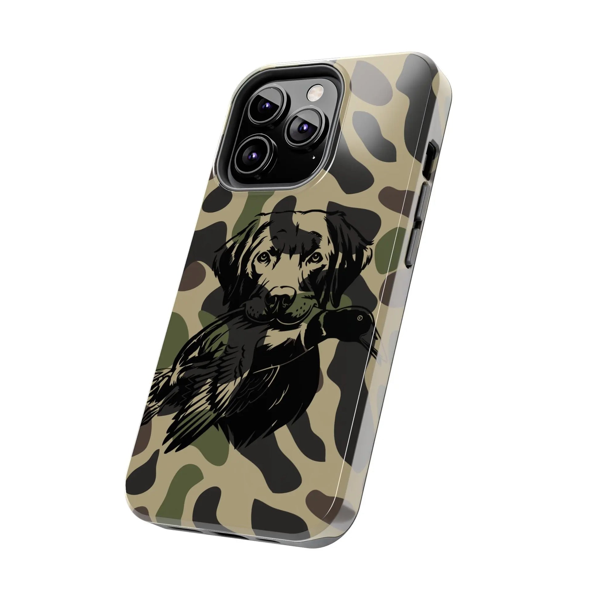 Tough Dog Phone Cases - Durable Animal Print Cases for Pet Lovers, Outdoor Enthusiasts, Gifts for Dog Owners, Wildlife Themed [...] Printify