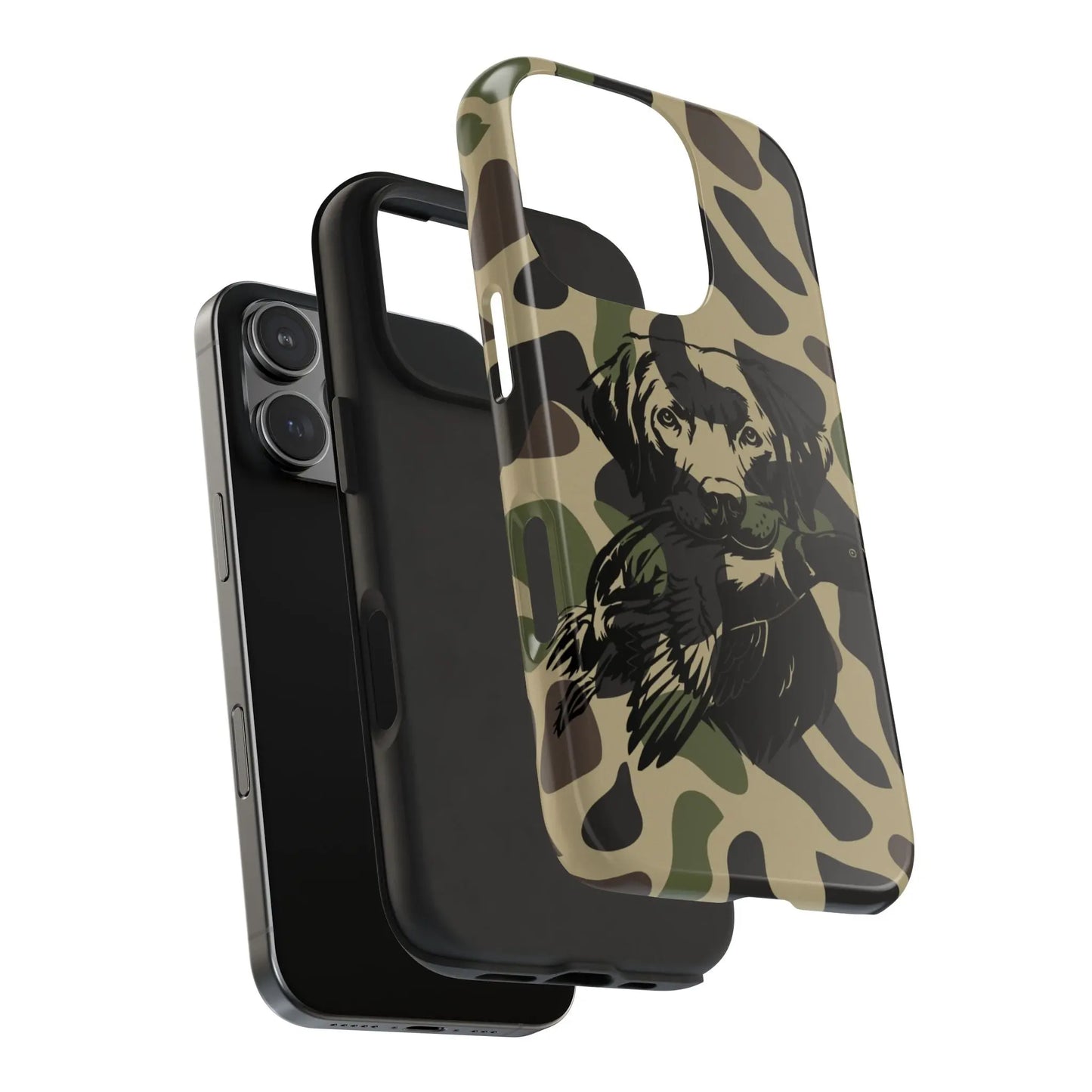 Tough Dog Phone Cases - Durable Animal Print Cases for Pet Lovers, Outdoor Enthusiasts, Gifts for Dog Owners, Wildlife Themed [...] Printify