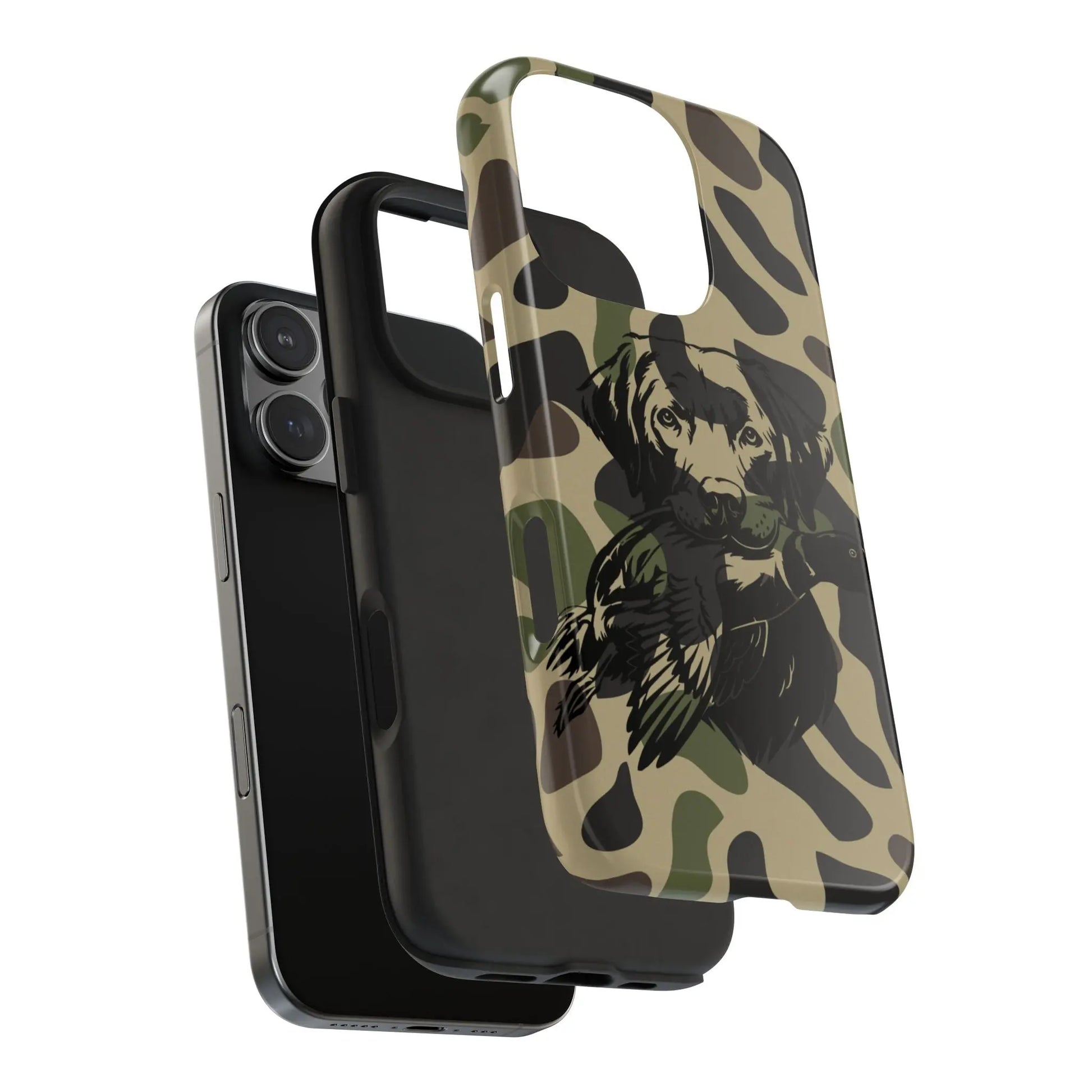Tough Dog Phone Cases - Durable Animal Print Cases for Pet Lovers, Outdoor Enthusiasts, Gifts for Dog Owners, Wildlife Themed [...] Printify