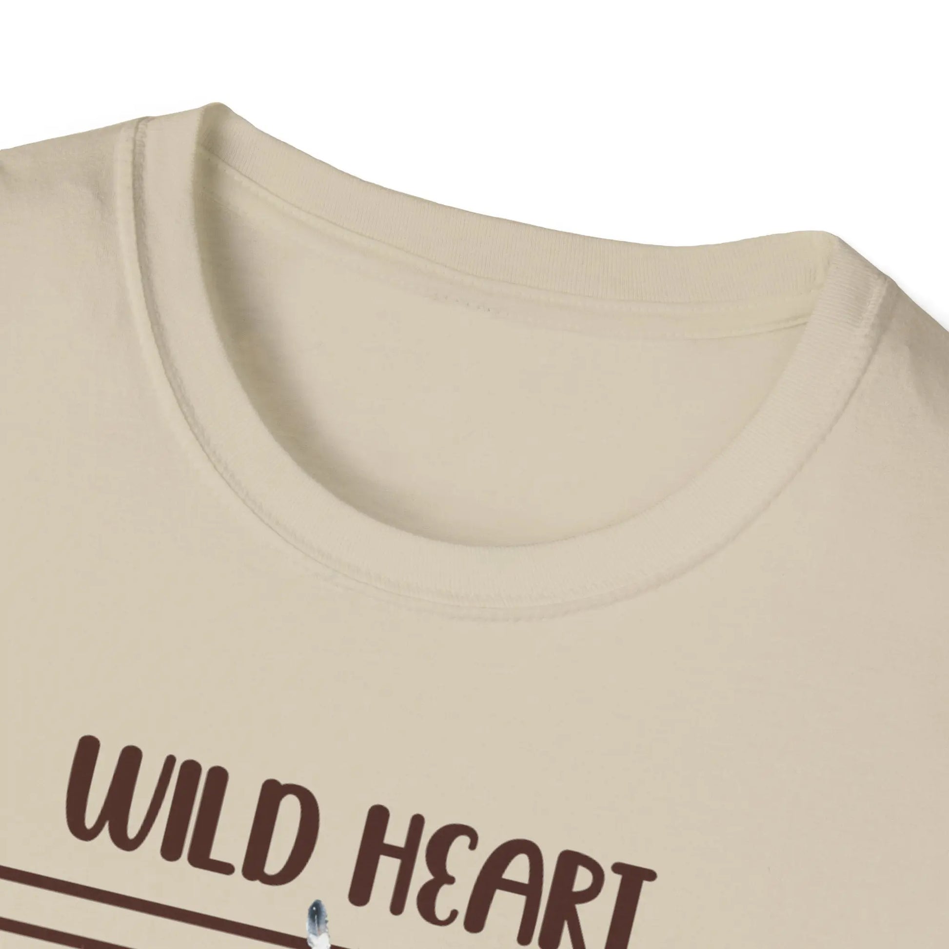 Wild Heart Free Spirit T-Shirt, Bohemian Tee, Horse Lover Gift, Adventure Shirt, Festival Apparel, Unisex Graphic T-Shirt Printify