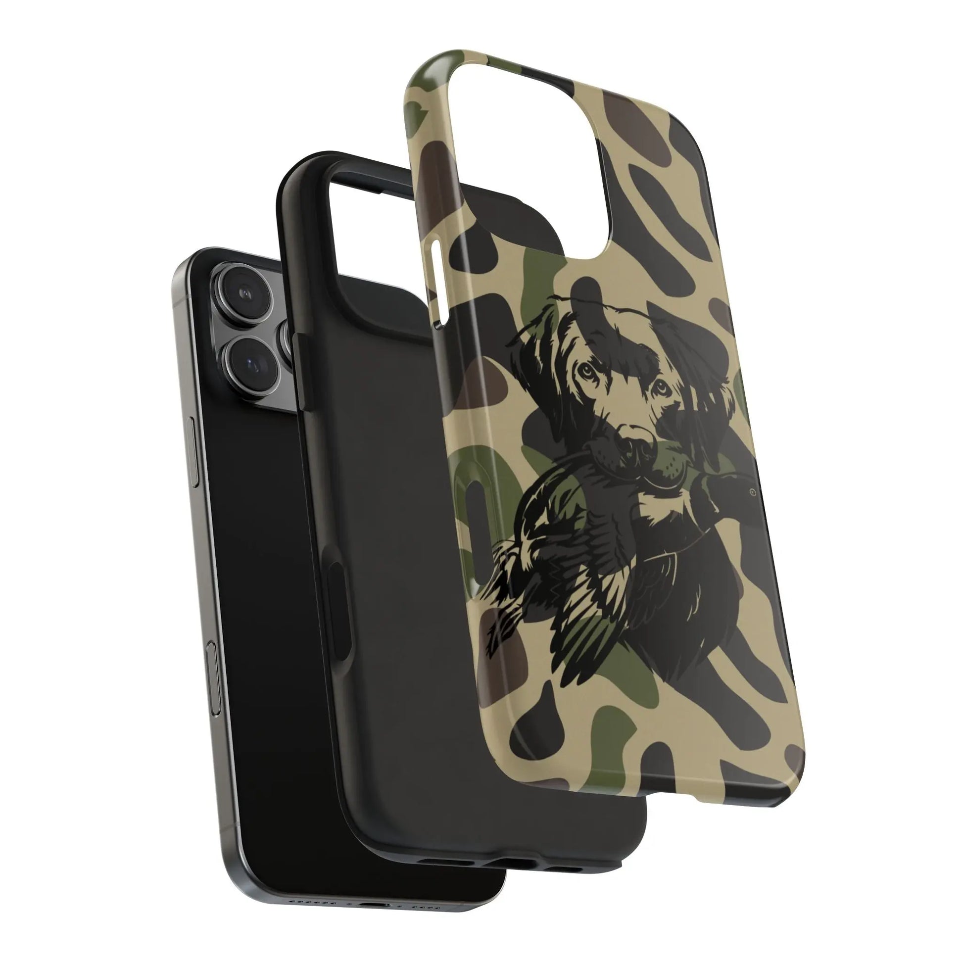 Tough Dog Phone Cases - Durable Animal Print Cases for Pet Lovers, Outdoor Enthusiasts, Gifts for Dog Owners, Wildlife Themed [...] Printify