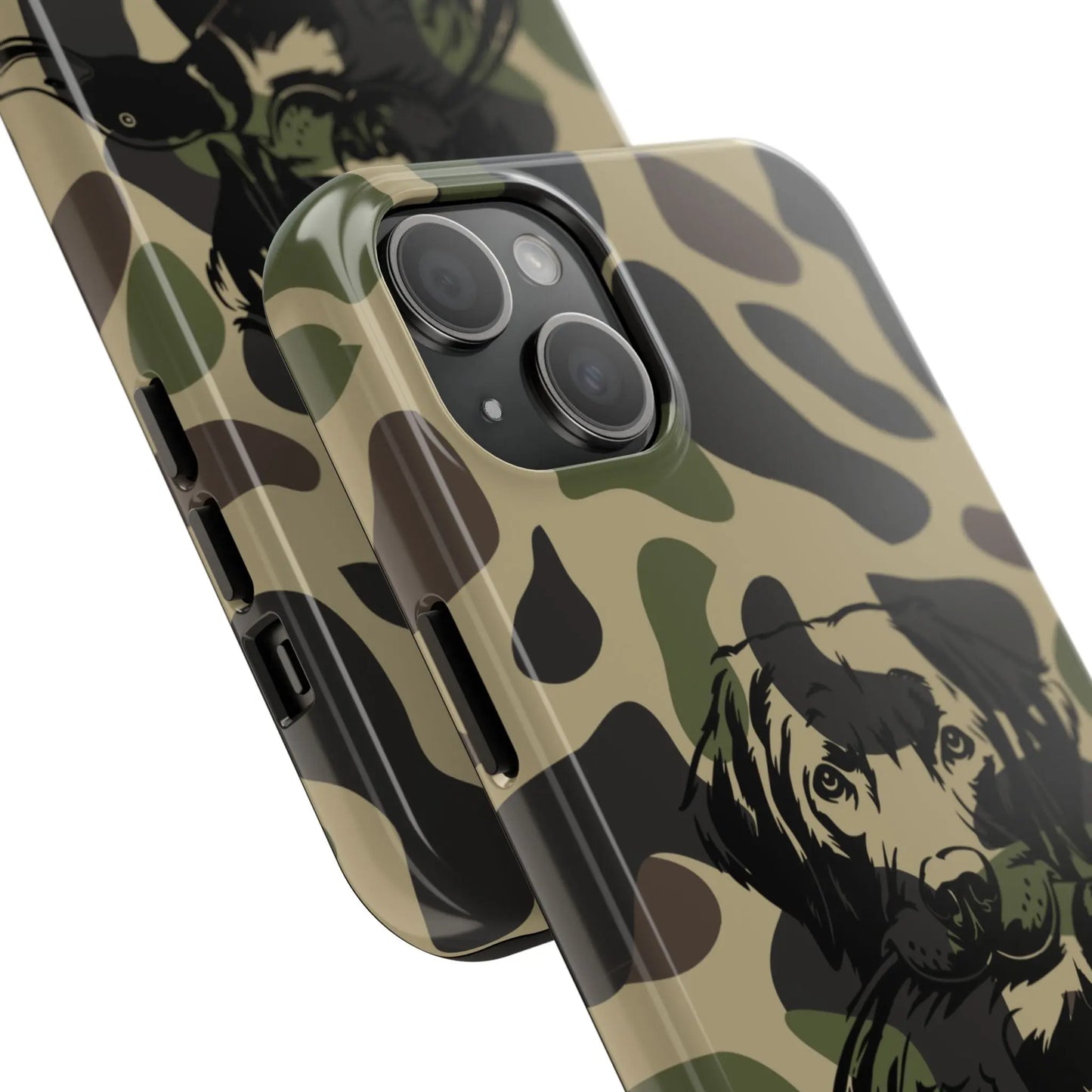 Tough Dog Phone Cases - Durable Animal Print Cases for Pet Lovers, Outdoor Enthusiasts, Gifts for Dog Owners, Wildlife Themed [...] Printify