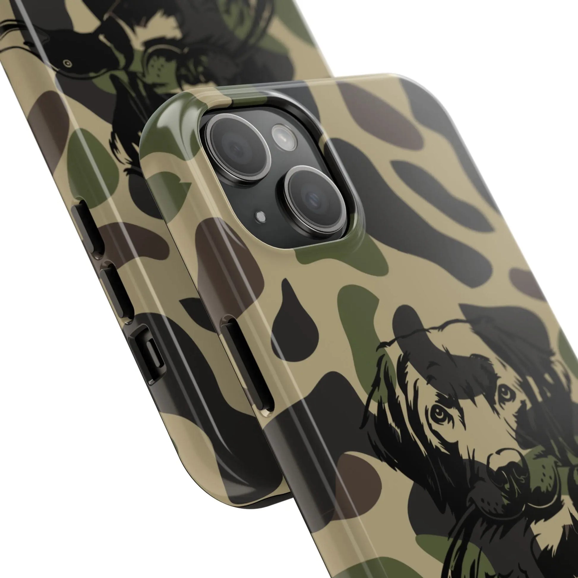 Tough Dog Phone Cases - Durable Animal Print Cases for Pet Lovers, Outdoor Enthusiasts, Gifts for Dog Owners, Wildlife Themed [...] Printify