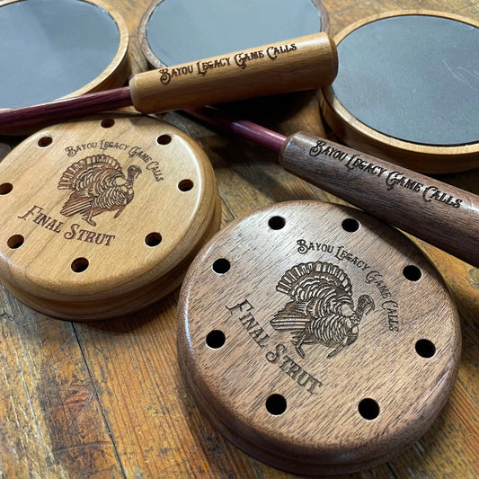 Final Strut Turkey Pot Call Bayou Legacy Game Calls
